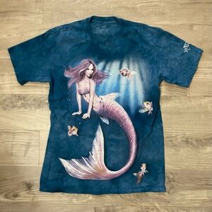 The Mountain Underwater Mermaid T-Shirt Sz M NY Ren Faire Fantasy Ocean Sea Fish